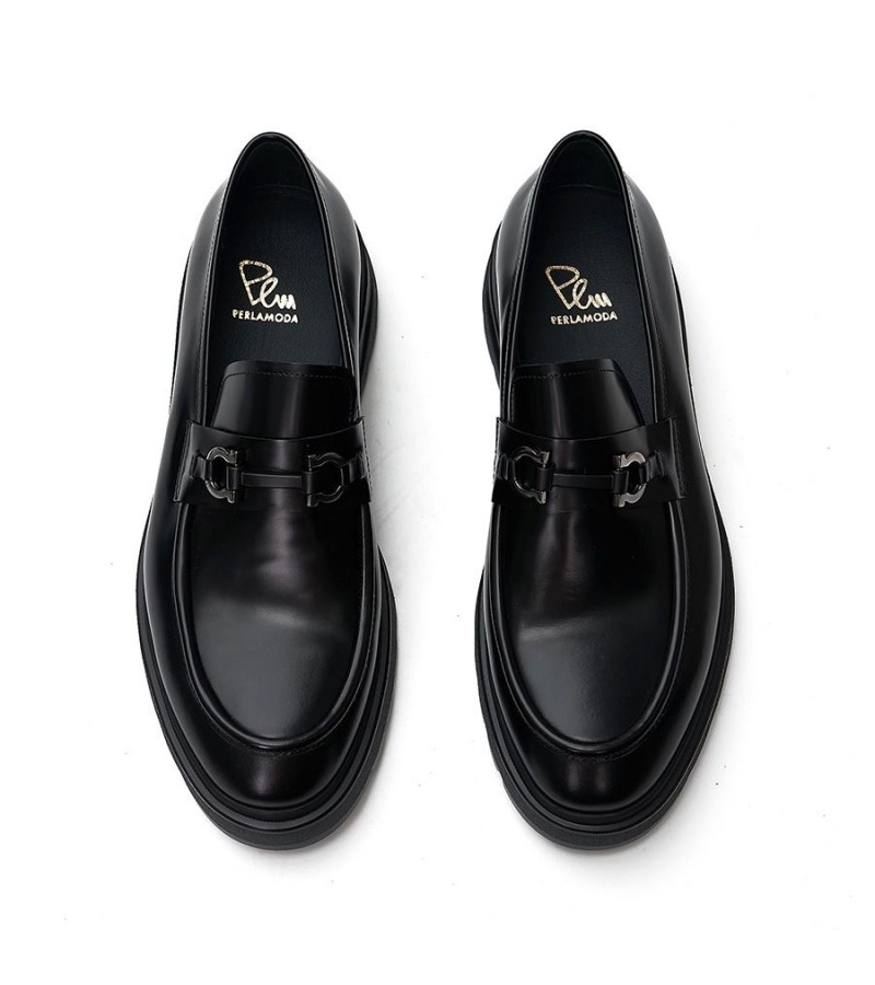 Per La Moda - 6820-02 Black Leather
